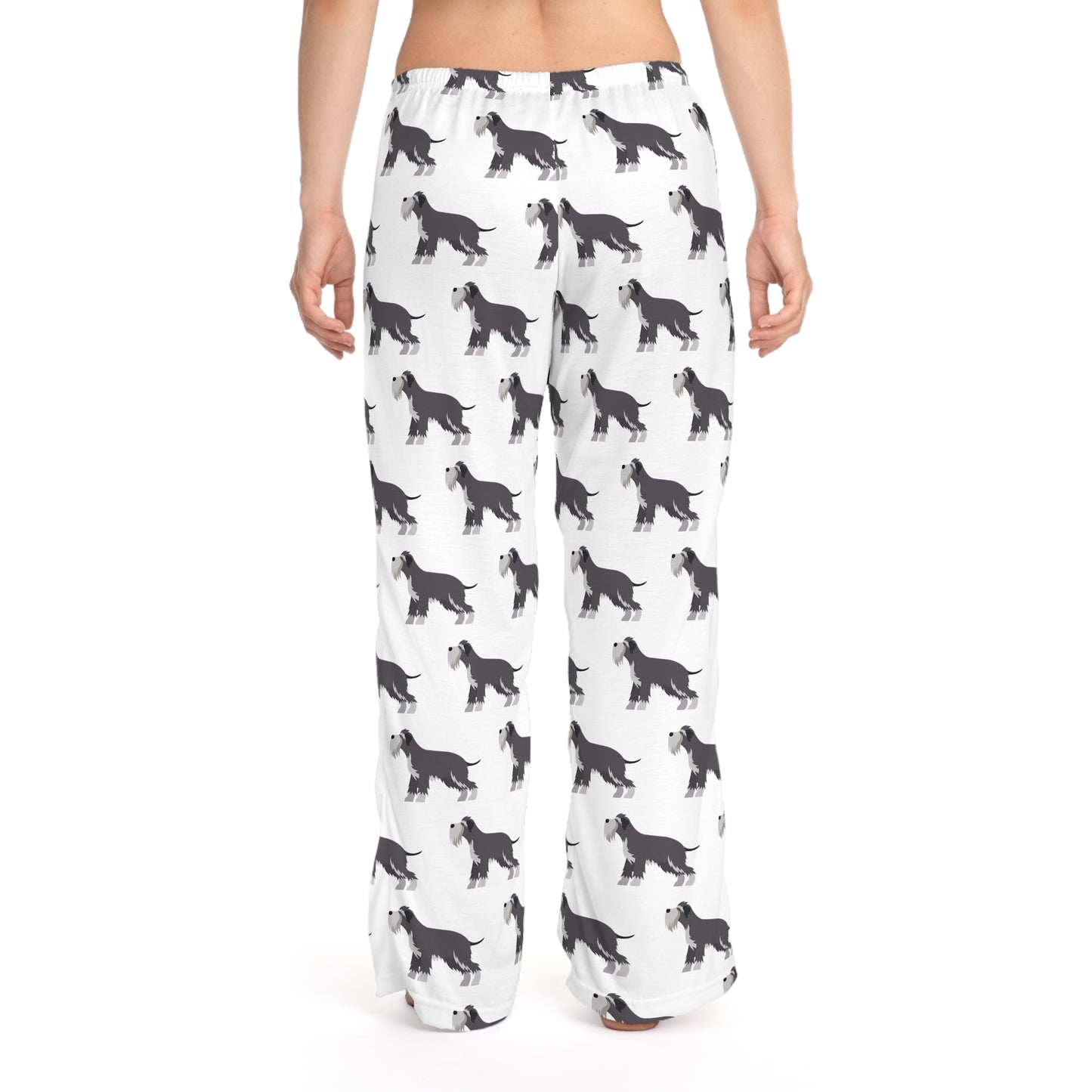 Schnauzer Women's Pajama Pants (AOP)