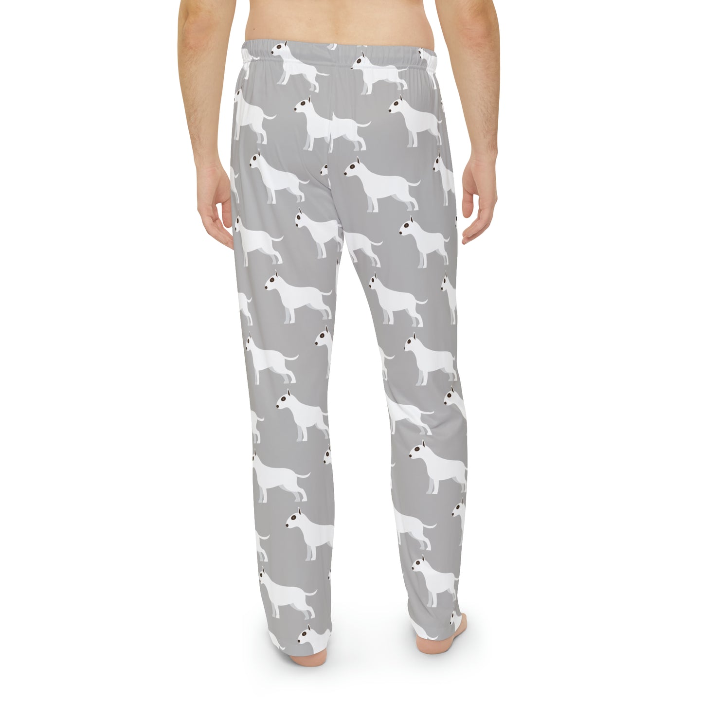 Bull Terrier Men's Pajama Pants (AOP)