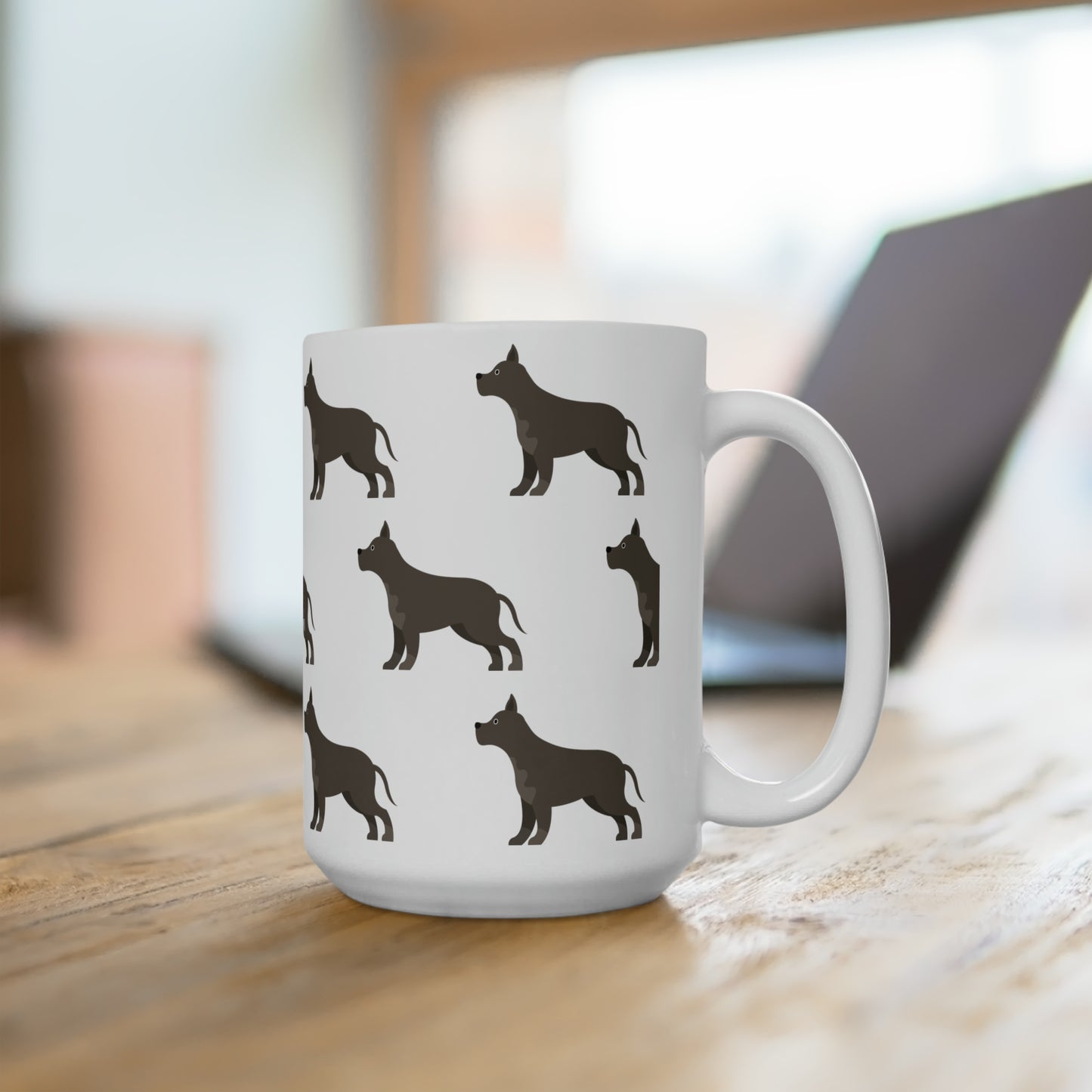 Pit Bull Mug 15oz