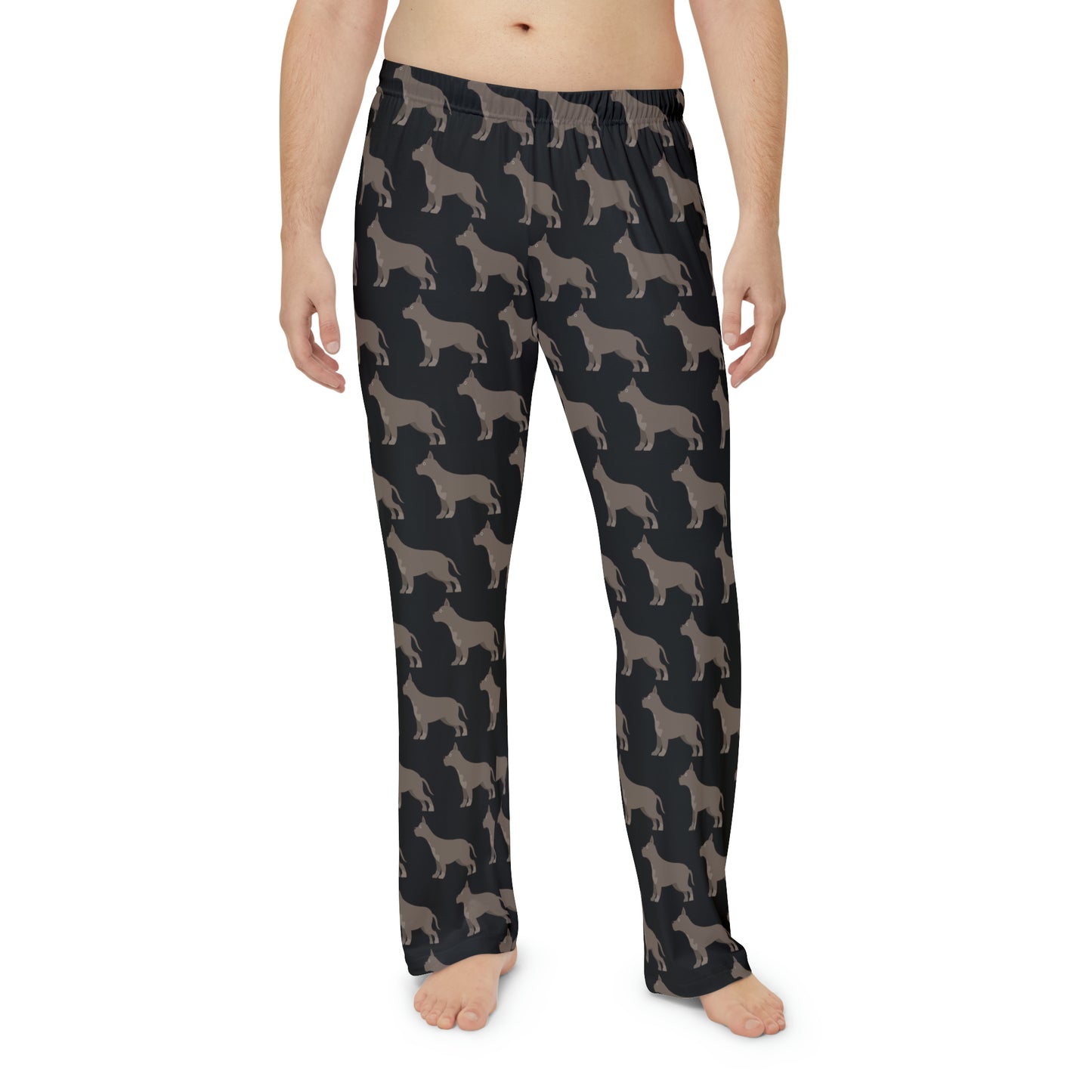 Pitbull Men's Pajama Pants (AOP)