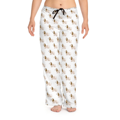 Shih Tzu Women's Pajama Pants (AOP)