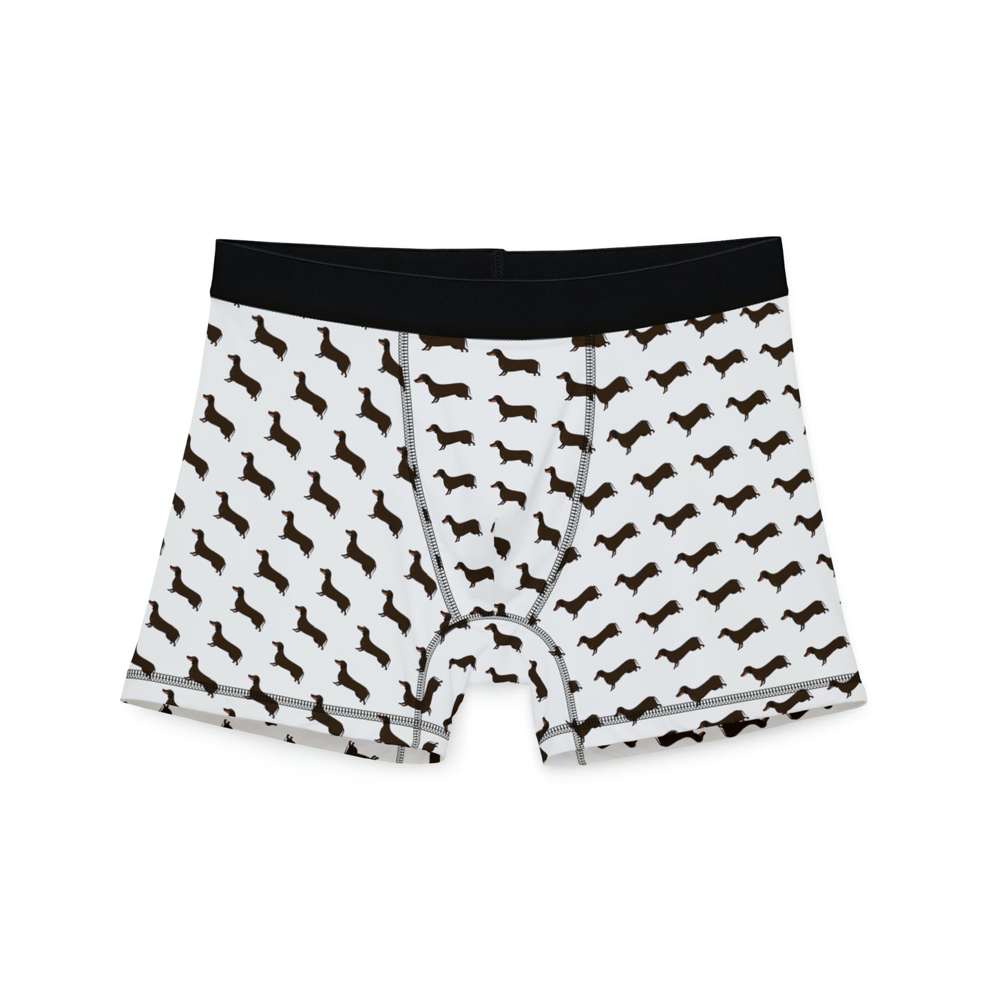 Daschund Men's Boxers (AOP)