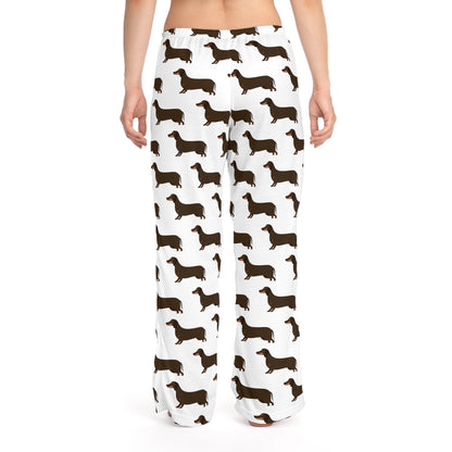 Daschund Women's Pajama Pants (AOP)