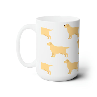 Golden Retriever Mug 15oz