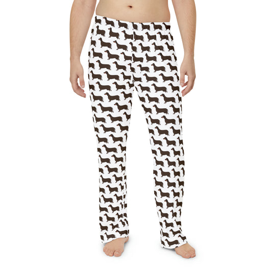 Daschund Men's Pajama Pants (AOP)