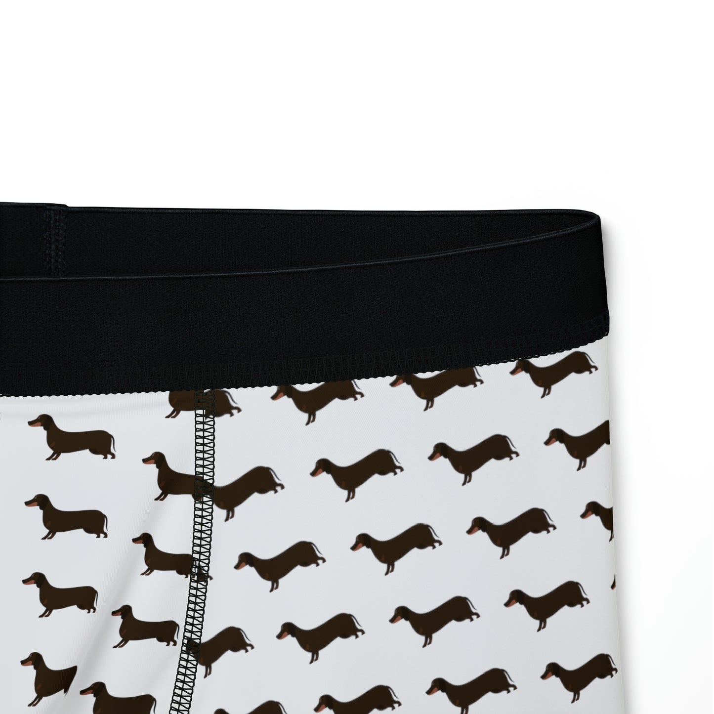 Daschund Men's Boxers (AOP)