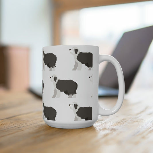 Old English Sheepdog Mug 15oz