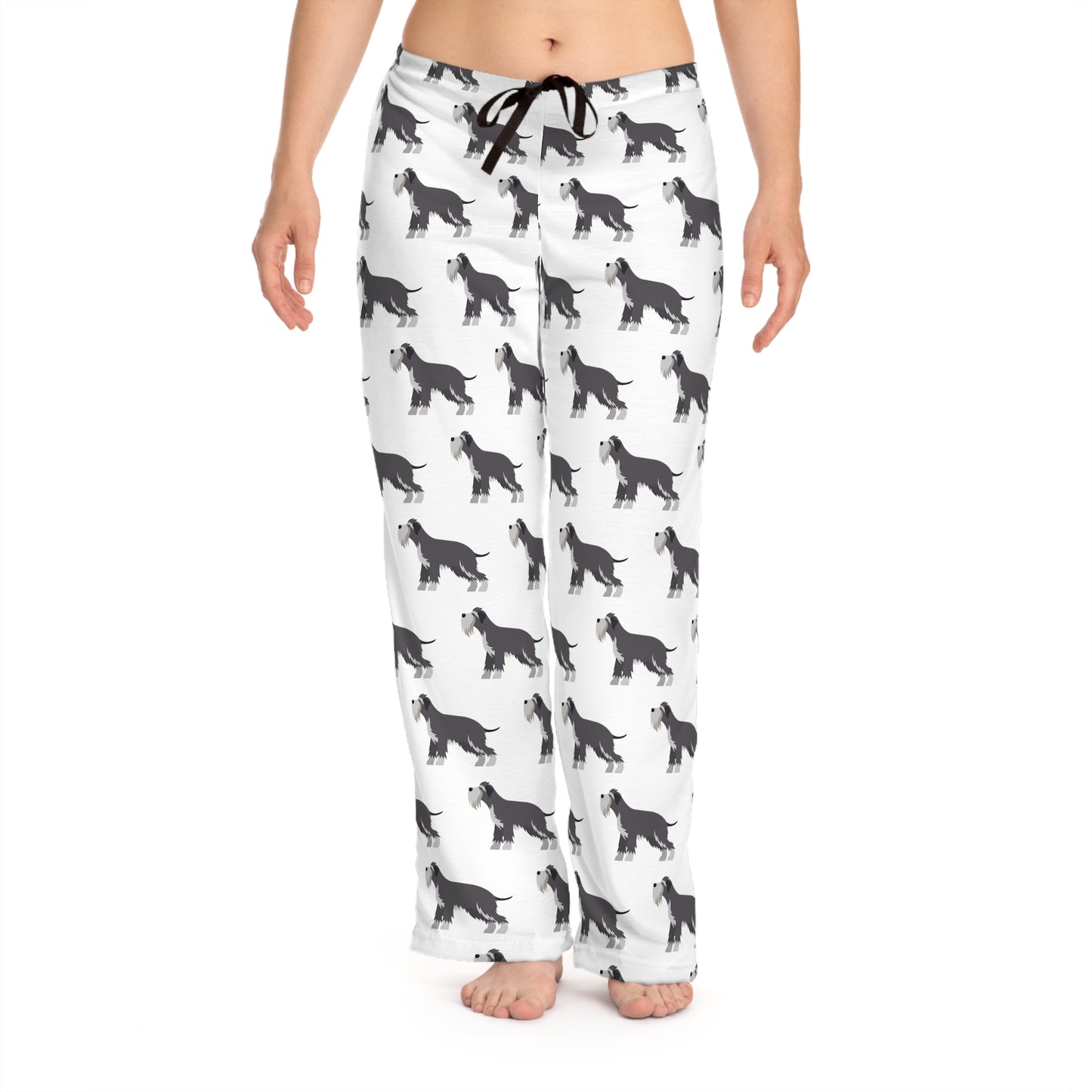 Schnauzer Women's Pajama Pants (AOP)