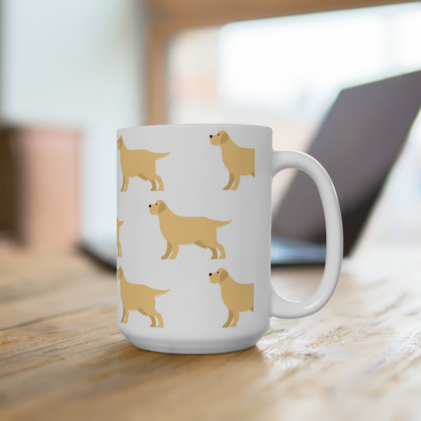 Golden Retriever Mug 15oz